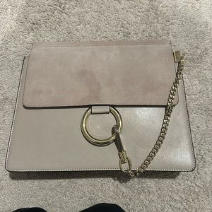 Grey Chloe look a like handbag